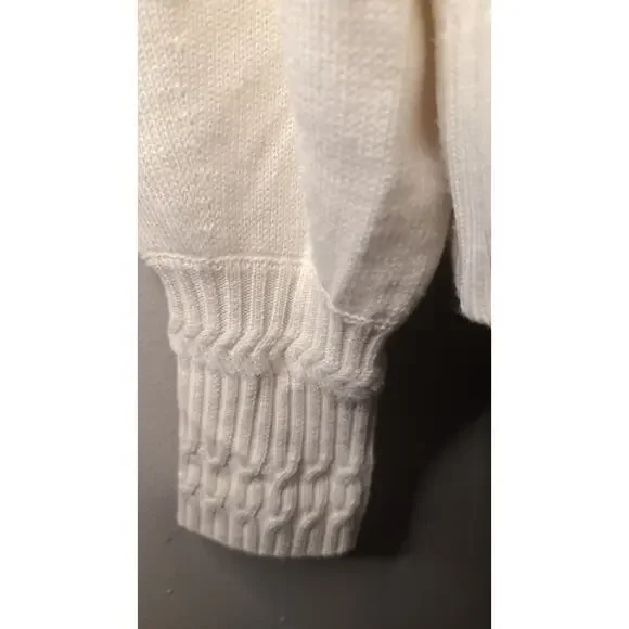 Proenza Shouler designer knit Merino wool plain sweater lg - Picture 6 of 14